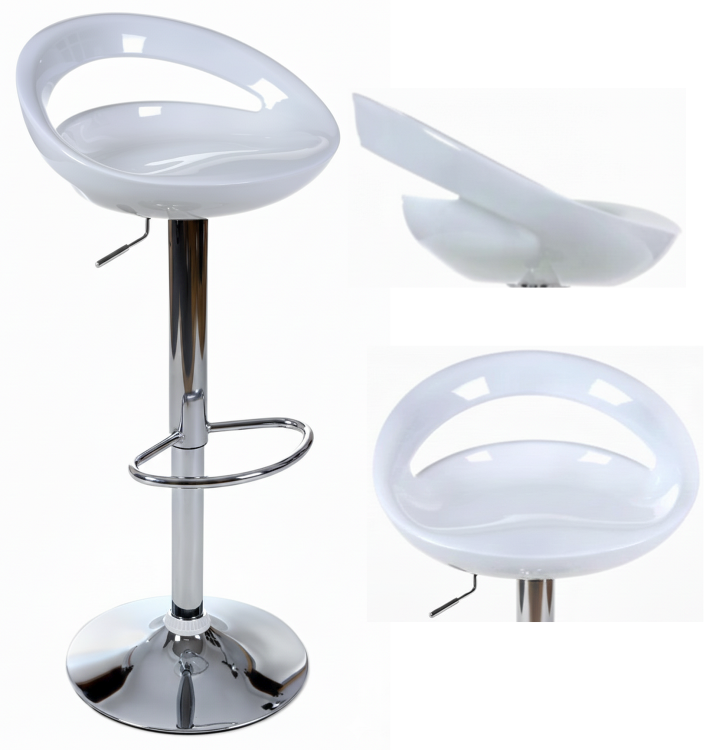 Hoker barowy Uśmiech biały półpołysk miniatura