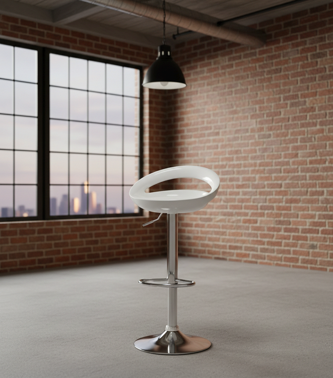 ABS biały półpołysk hoker uśmiech loft