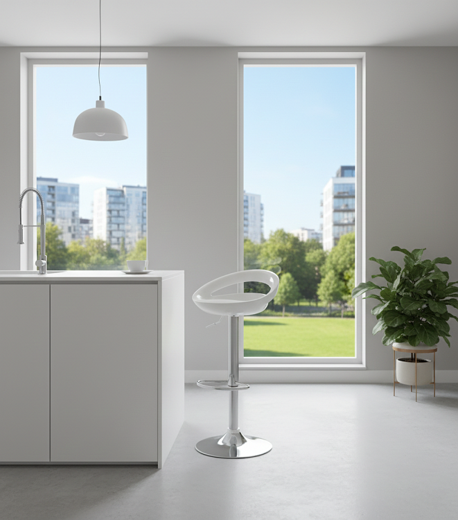 ABS biały półpołysk hoker uśmiech modern