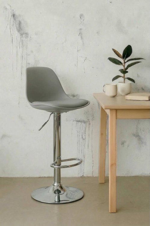 Krzesło–barowe–szare–siedzisko–chrom–widok–z–boku.jpg