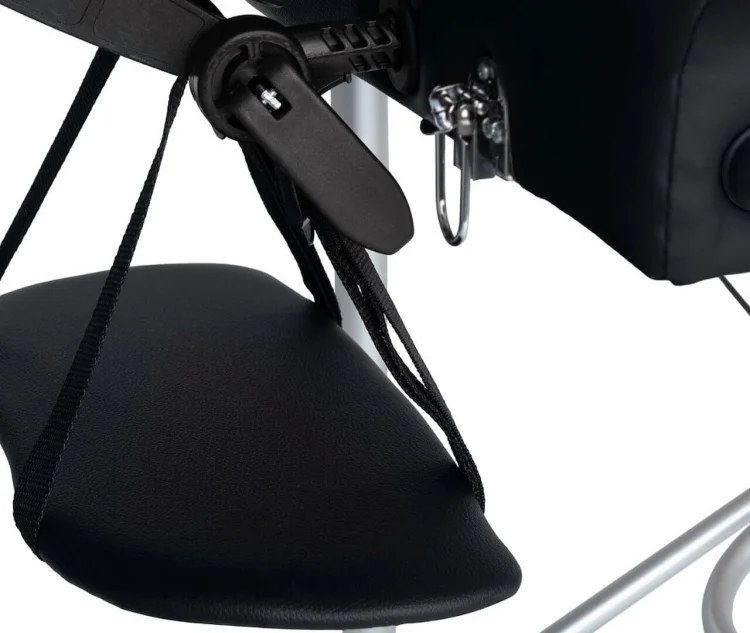 Regulowany podgłówek i przednia półka na ramiona w 2-segmentowym stole do masażu.jpg