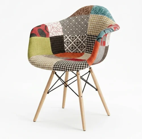 fotel-patchwork-tapicerowany-nogi-drewniane-front.webp