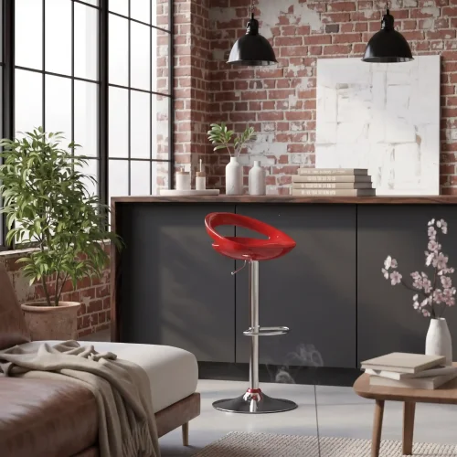 hoker-czerwony-do-wyspy-kuchennej-aranzacja-loft-cegla.webp
