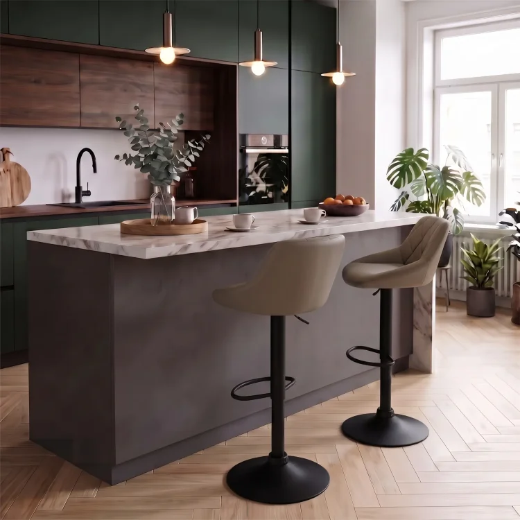 hokere-barowe-taupe-do-wyspy-kuchennej-zielona-kuchnia.webp
